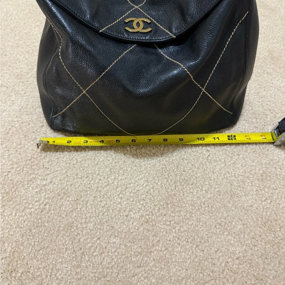Gorgeous! Chanel Wild Stitch fold over top chain tote - Picture 9 of 14